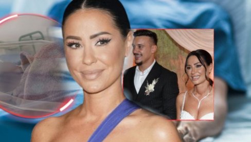 OGLASILA SE ALEKSANDRA BURSAĆ IZ PORODILIŠTA: Pokazala ćerku i obratila se fanovima emotivnim rečima (FOTO)