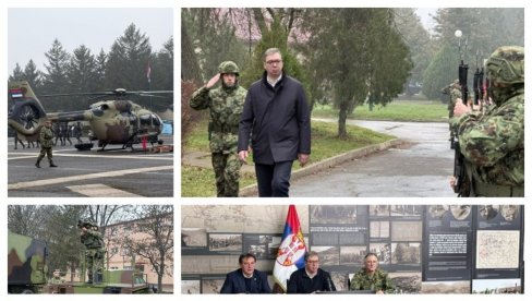 ВУЧИЋ ОБИШАО КАСАРНУ МИЈА СТАНИМИРОВИЋ У НИШУ: Влада општа нервоза око оружја - само се питате шта је циљ (ВИДЕО)