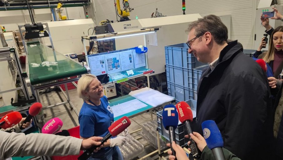 ИДЕЈА И ВИЗИЈА ПОБЕЂУЈУ НЕРАД И ДЕСТРУКТИВНОСТ БЛОКАДЕРА Одјеци Вучићеве посете Нишу - Незапосленост је на историјском минимуму