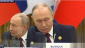 PUTINU BILO OČITO NEPRIJATNO: Ruskog predsednika pred NATO liderima izdao mikrofon (VIDEO)