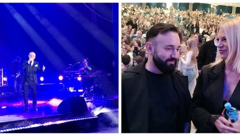 DOŠLI NA ČAS MUZIKE: Katarina Sotirović i Filip Mitrović uživali na koncertu Željka Samardžića (FOTO)