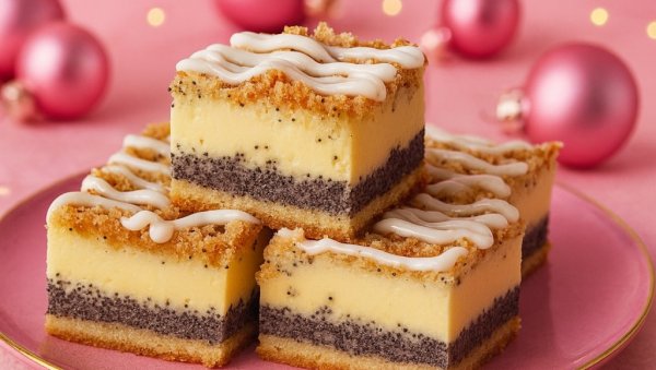 ПУФНАСТИ КОЛАЧ СА МАКОМ: Хрскава подлога, мирисни мак и кремасти фил!