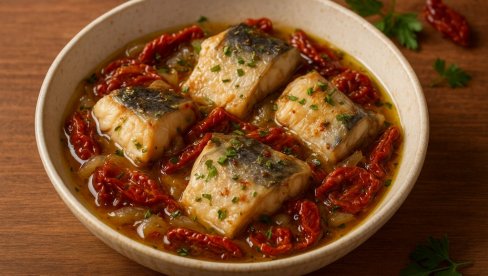 HARINGA SA SUŠENIM PARADAJZOM: Jednostavno, aromatično predjelo sa mediteranskim šmekom