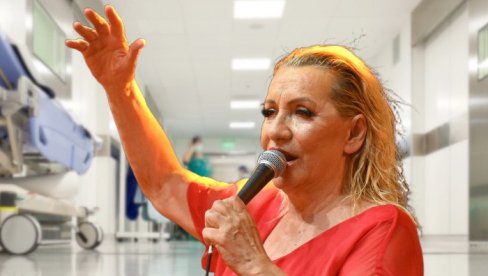 ВЕСНА ЗМИЈАНАЦ НЕ ОТКАЗУЈЕ НАСТУПЕ: Иако је пре неколико дана изашла из болнице ипак ће радити за Нову годину