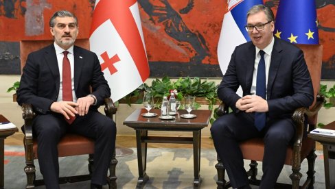 OBRAĆANJE VUČIĆA I KAVELAŠVILIJA (VIDEO)