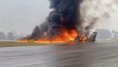 JEZIV SNIMAK NAKON PADA AVIONA U AMERICI: Stravična eksplozija, najmanje pet poginulih (VIDEO)