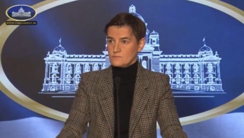 I KADA POKLANJAJU, I KADA OTIMAJU Brnabić: Blokaderi uvek misle samo na sebe