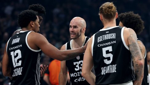 PRENOS, PARTIZAN - HAPOEL: Crno-beli zaostaju dvocifreno