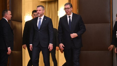 MI SLOVAKE U SRBIJI DOŽIVLJAVAMO KAO SESTRE I BRAĆU Vučić: Ne moram posebno da objašnjavam koliko volimo Slovačku