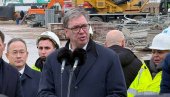 IZUZETNO DOBRO NAPREDUJE Vučić: Uskoro ćemo da obiđemo prugu koja ide od aerodroma do centra grada i od aerodroma do Ekspa