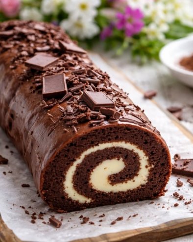 ЧОКОЛАДНИ РОЛАТ: Колач који осваја на први залогај