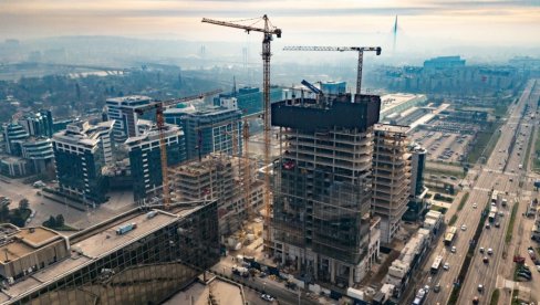 OD VIZUALIZACIJA DO REALNOSTI: Delta District u fazi intenzivne gradnje