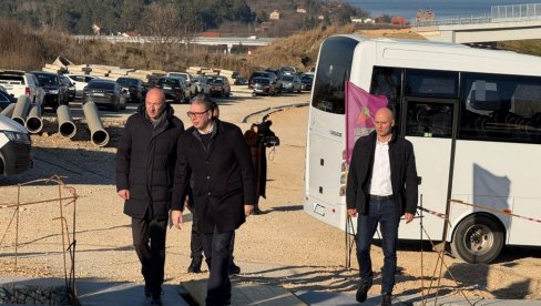 VELIKE STVARI ZA ISTOK SRBIJE Vučić na Dunavskom koridoru: Do novembra je sve gotovo (VIDEO)