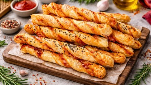 ŠTAPIĆI SA SLANINOM I SIROM: Ideja za brzu užinu