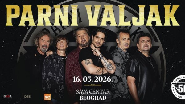 Парни Ваљак обележава јубиларних 50 година рада великим концертом 16. маја у Сава Центру