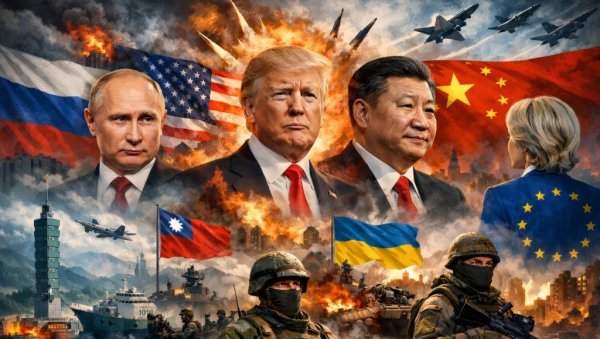 КРАЈ УНИПОЛАРНОГ СВЕТА 2025. преломила глобални поредак: Америка напушта Европу, расту регионални центри моћи, шта доноси опасна 2026.