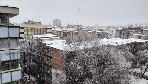 МОГУЋА ТОТАЛНА БЛОКАДА: РХМЗ ниже упозорења - Ледена звер спремна да покоси Србију, посебан аларм упаљен за Београд