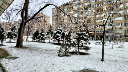 ZABELEO SE NOVI SAD: Prve pahulje ove zime