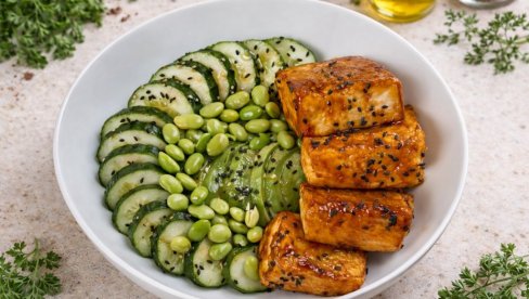 ЕДАМАМЕ СА ТОФУОМ: Рецепт за лаган и укусан оброк