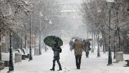 OVDE ĆE DANAS PASTI 10 CENTIMETARA SNEGA: RHMZ upozorava na opasnu pojavu - kakvo nas vreme očekuje u nastavku marta