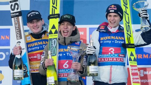 NIŠTA OD GREND SLEMA ZA SLOVENCA: Prevc drugi u Insbruku!