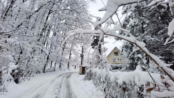 ОЧЕКУЈУ СЕ ЛЕДЕНИ ДАНИ: Температура неће прећи 0 - најновија прогноза РХМЗ