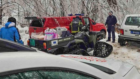 SPASIOCI SE PROBILI KROZ SMETOVE: Hitna akcija kod Bora