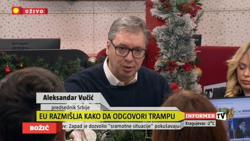 KOD NAS JE SVE NA EMOCIONALNOM NIVOU Vučić: Naša poziicja je veoma  komplikovana, videli smo dominaciju američke vojnoobaveštajne moći