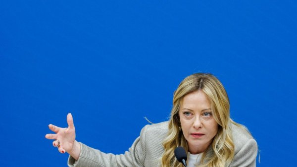 ВРЕМЕ ЈЕ ЗА ДИЈАЛОГ ЕВРОПЕ И РУСИЈЕ Мелони: Залажем за именовање специјалног европског изасланика за украјинско питање