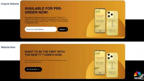 UZIMAJU DEPOZIT, A TELEFONA I DALJE NEMA? Otkriveno šta se dešava sa Trump Mobile T1