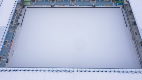 NIJE SNEG SAMO U SRBIJI: Zbog padavina odložene dve utakmice 18. kola Bundeslige