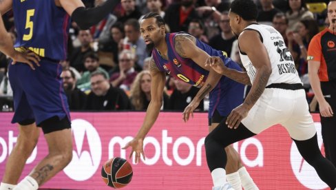 PRENOS, BARSELONA - PARTIZAN: Crno-beli u sve težoj poziciji