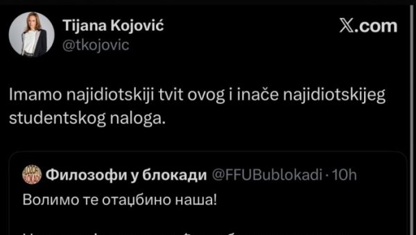 КОД БЛОКАДЕРА БУКВАЛНО ВРИ: Нервоза на врхунуцу, не бирају речи како да увреде једни друге - Ви сте идиоти, незналице...