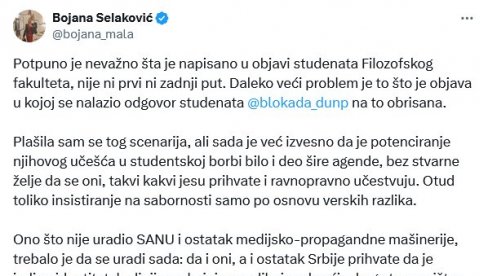 JOŠ JEDNA TUČA MEĐU BLOKADERIMA: Sada su počeli da brišu objave jedni drugima!