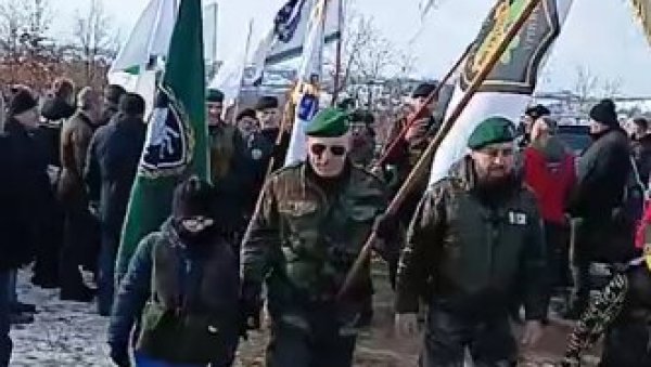 РАТНЕ ЗАСТАВЕ, ПОКЛИЧИ: Нове провокације босанских муслимана у Бужиму (ВИДЕО)