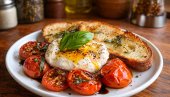TOST SA PEČENIM PARADAJZOM I BURATOM: Jednostavno, a luksuzno