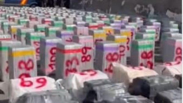 МЕЂУ ПОСАДОМ ИМА И СРБА: Детаљи истраге заплене 10 тона кокаина код Канарских острва (ВИДЕО)