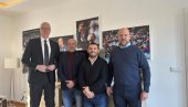RADNA POSETA: Čelnici Sportskog saveza Srbije posetili naš Olimpijski komitet
