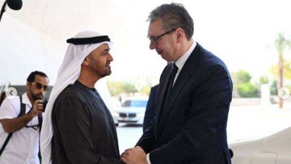 ОГРОМНА ЈЕ ЧАСТ И ЗАДОВОЉСТВО Вучић се састао са Бин Заједом: Ово пријатељство представља снажан темељ за још јачу сарадњу (ФОТО)