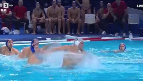 HRVATI PRIMILI NEVIĐENI GOL: Grk brutalnim pogotkom zapalio Beogradsku arenu (VIDEO)