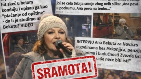 BILA IM JE DOBRA DOK SU SKUPLJALI KLIKOVE NA NJENOJ BOLNOJ ISPOVESTI:  Blokaderski mediji sad ismevaju i ponižavaju Bekutu