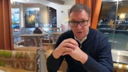 VUČIĆ SE OGLASIO IZ DAVOSA (VIDEO)