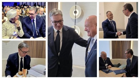 DAVOS 2026: Vučić se susreo sa brojnim sa svetskim liderima (FOTO/VIDEO)
