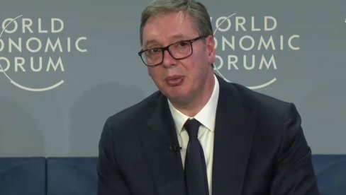 DAVOS 2026: Vučić se obraća nakon učešća na panelu (FOTO/VIDEO)