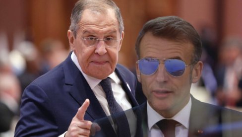 LAVROV PORUČIO MAKRONU: Ne treba da zaboravi Napoleona i Hitlera