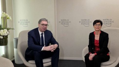 ОГЛАСИЛА СЕ МАРТА КОС ПОСЛЕ СУСРЕТА СА ВУЧИЋЕМ: Договорили смо се да појачамо наш заједнички рад