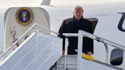 ТРАМП СЛЕТЕО У ШВАЈЦАРСКУ: Цео свет очекује његово обраћање на Светском економском форуму