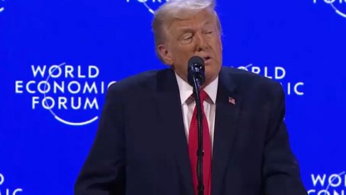 SRAMOTA Tramp vuče uši evropskim liderima u Davosu