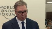 VUČIĆ GOVORI IZ DAVOSA: Pod utiskom sam zbog svega što sam danas čuo