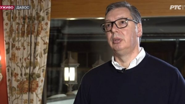 ТРАМП ЈЕ ОГОЛИО НАЧИН ОТИМАЊА ТЕРИТОРИЈА Вучић из Давоса: Ми се концентришемо на економски раст